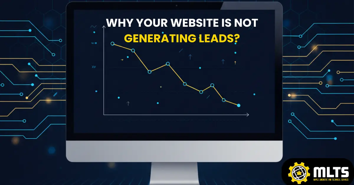 Why Your Business Website Is Not Generating Leads in Saskatchewan