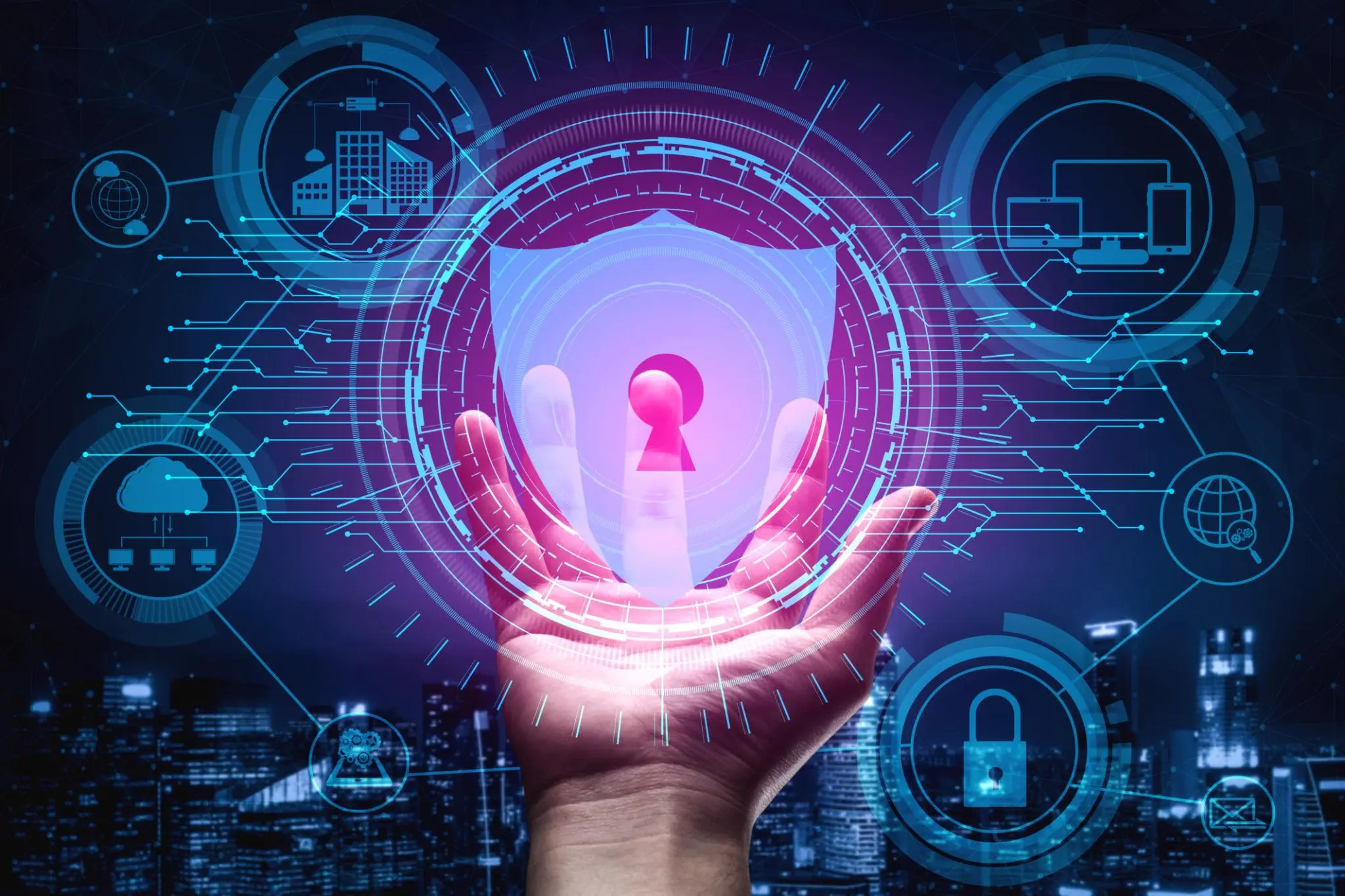 Managed IT services team providing IT support and cybersecurity in Saskatoon