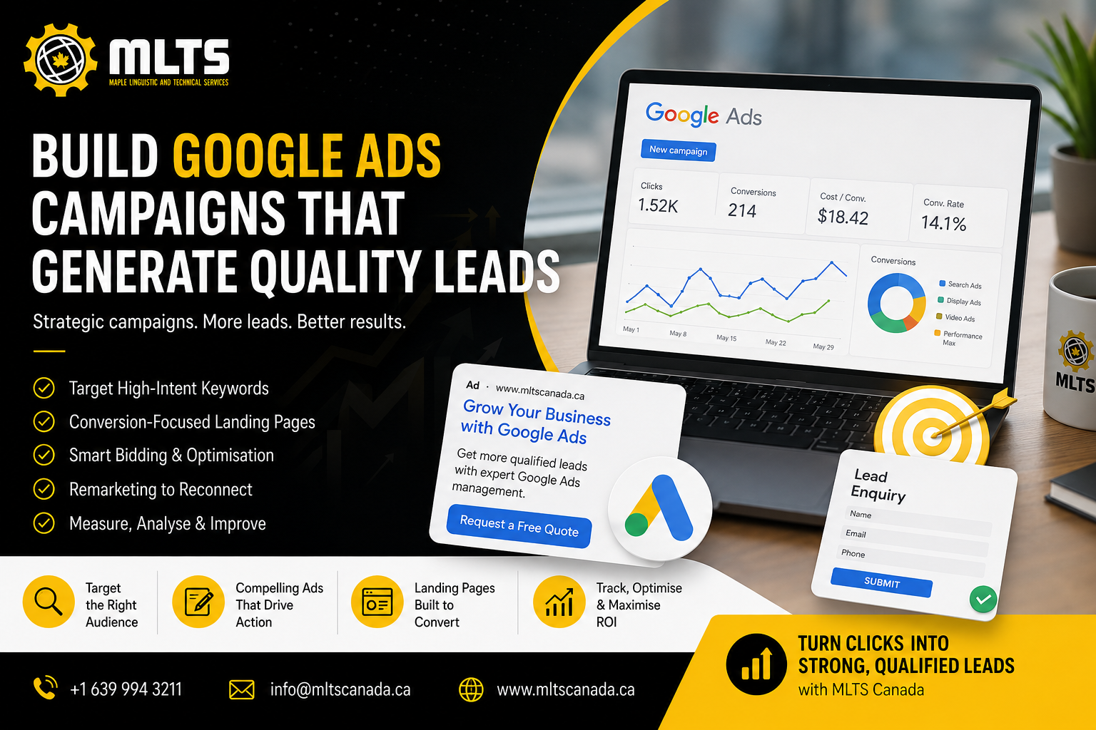 Build Google Ads campaigns for success
