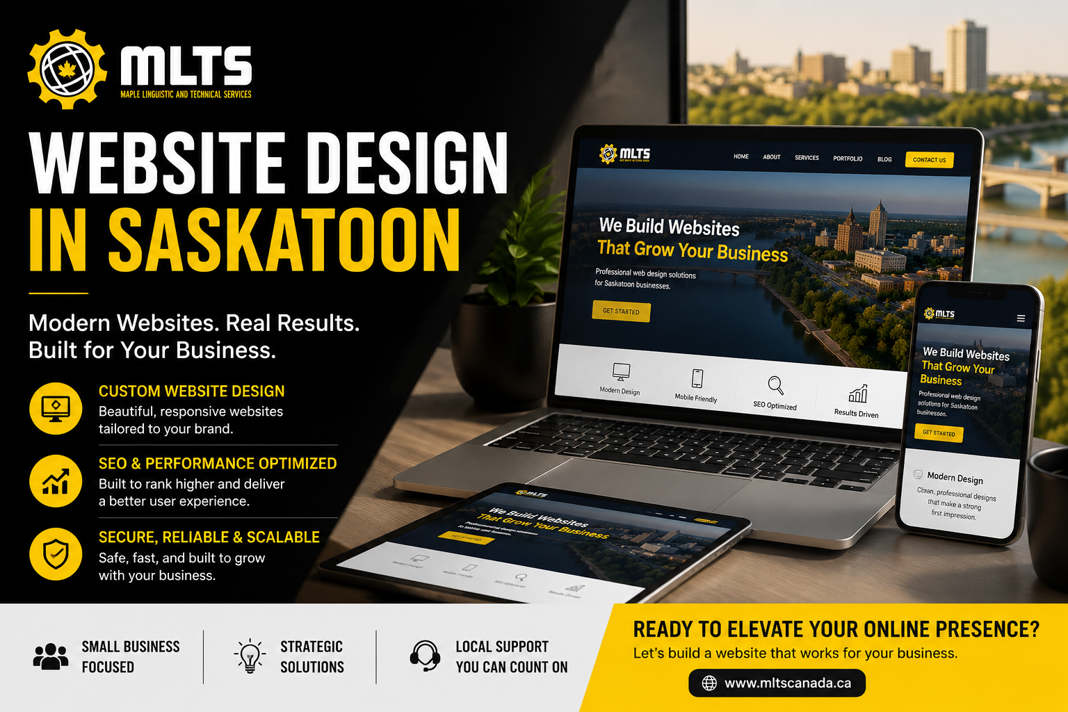 Website design services in Saskatoon